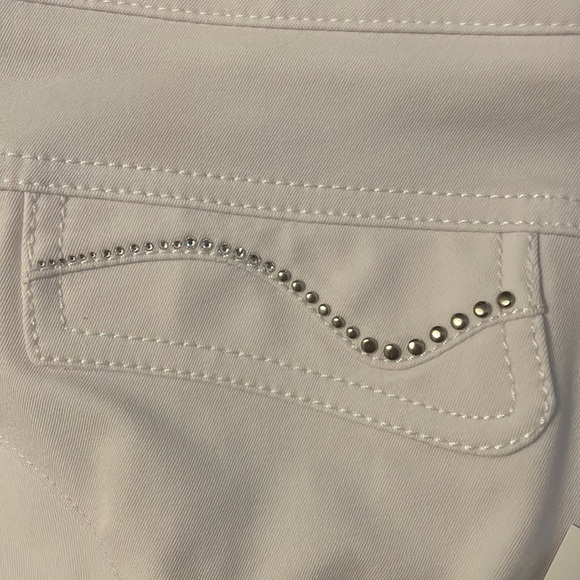 Animo Noodwill knee grip breeches in white (IT size 48) - Picture 6 of 9